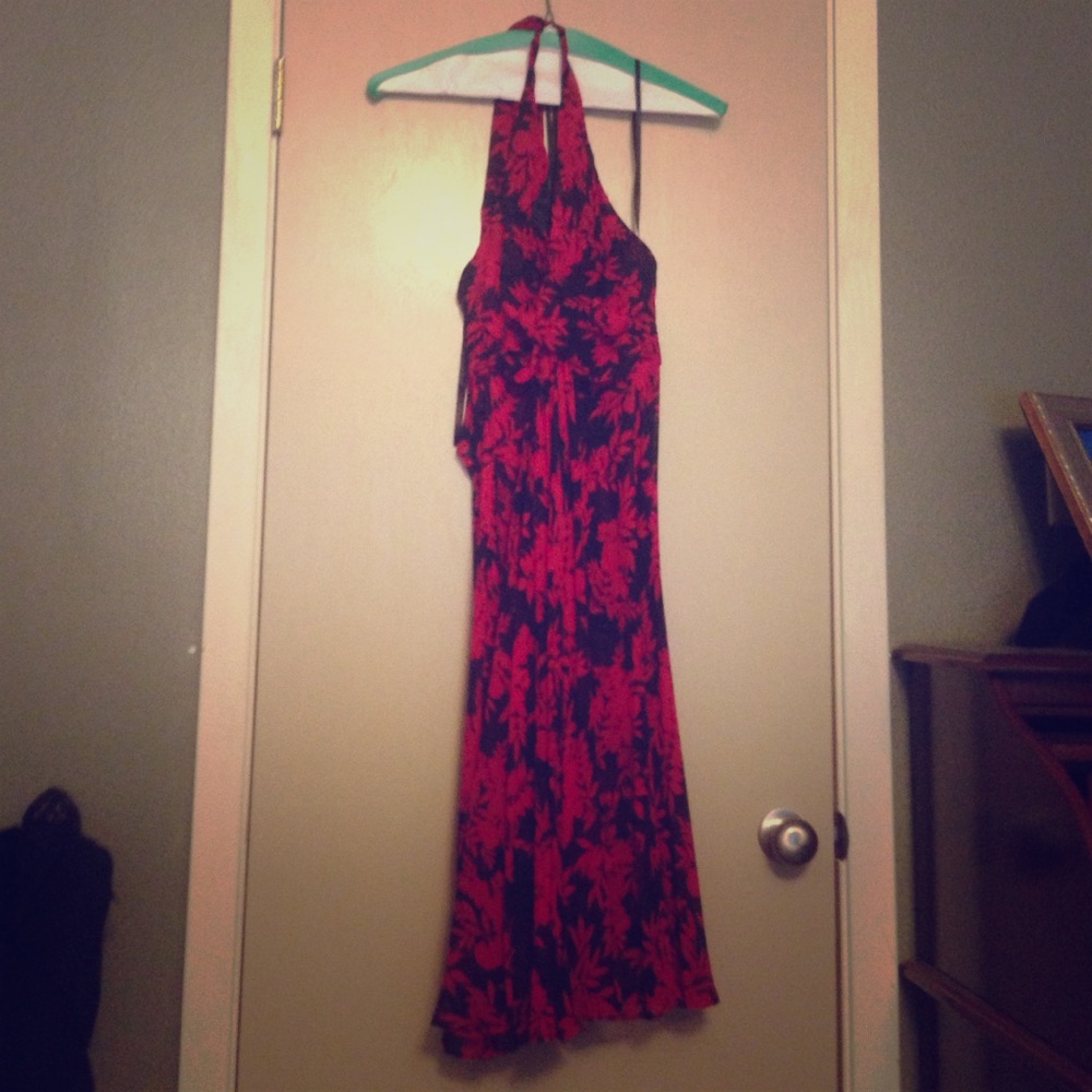 Flowy Halter Dress